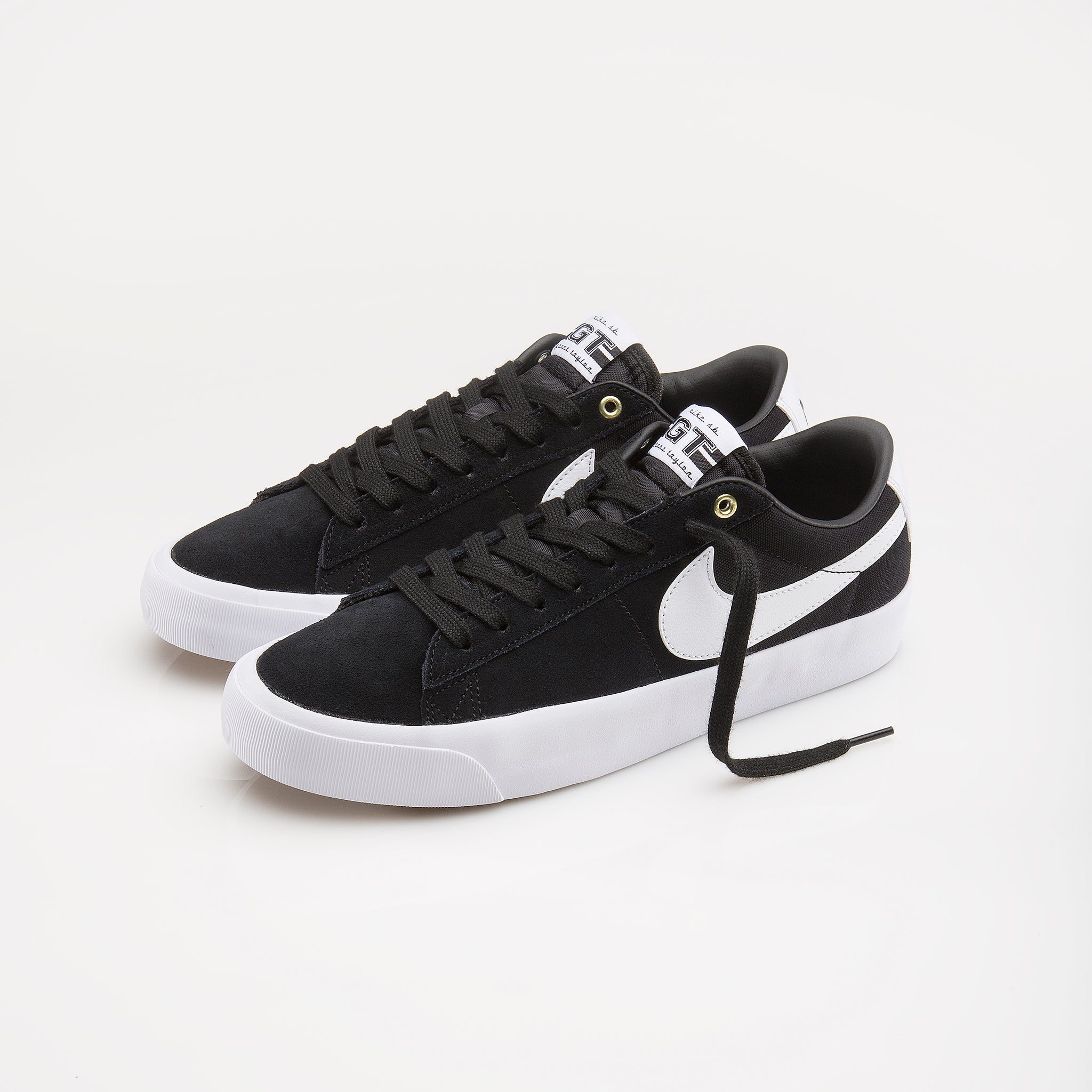 Nike SB Blazer Low Pro GT Black White Gum Shoes