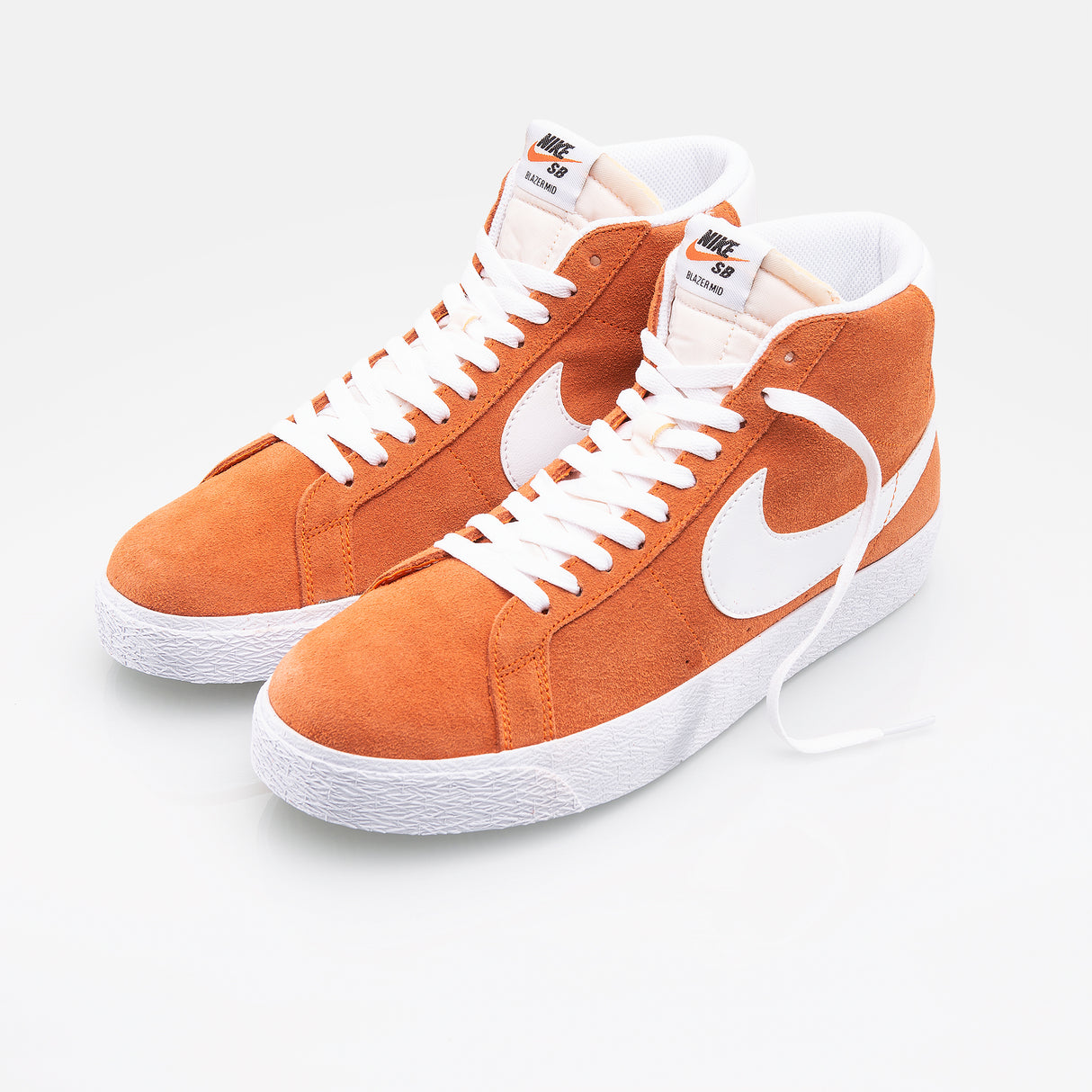 Nike SB Blazer Mid Safety Orange/White Shoes