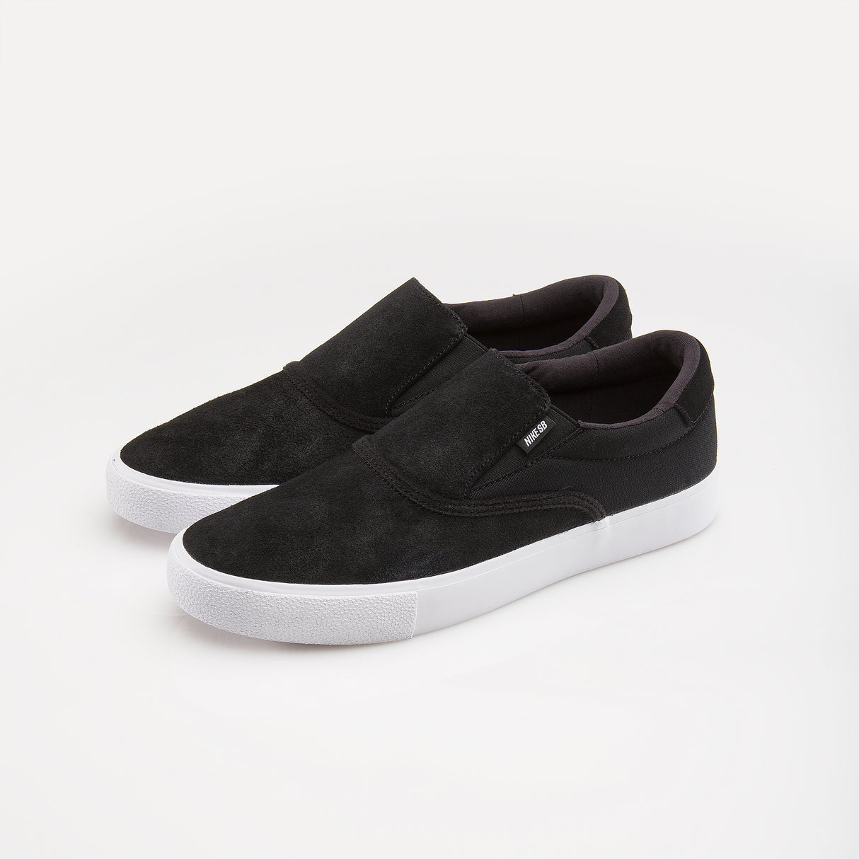 Nike SB Zoom Verona Slip Suede Black White Shoes