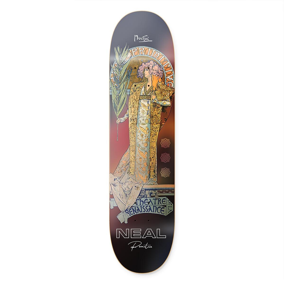 Primitive Neal Mucha Tour 8.0" Skateboard Deck