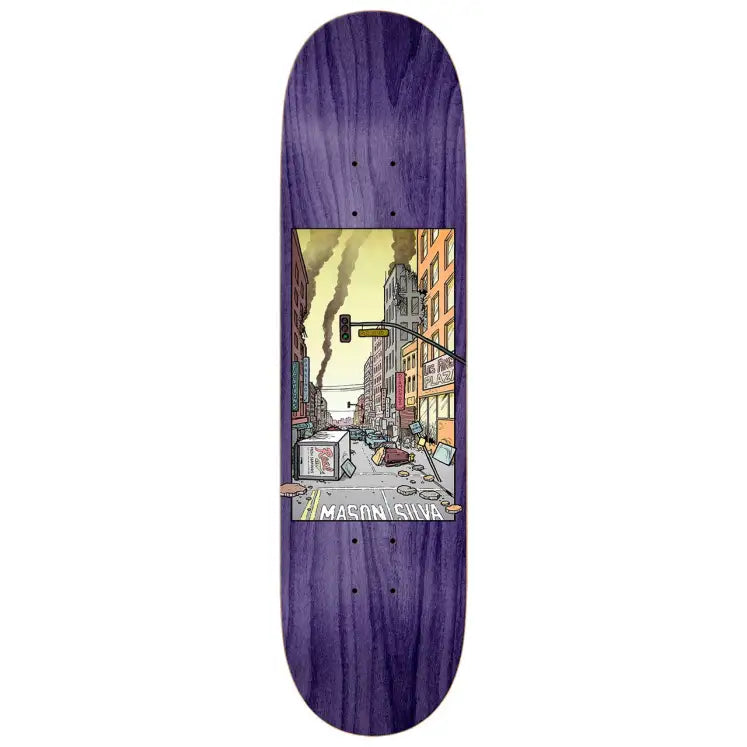 Real Mason Nice Neighbor 8.28" Assorted Stain Skateboard Deck