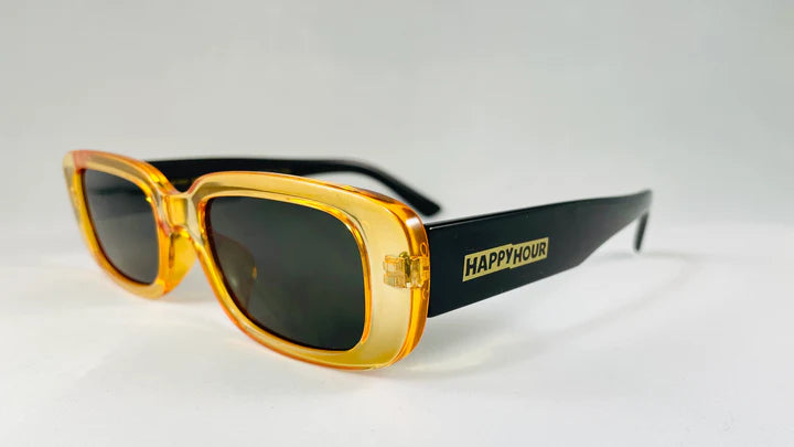 Happy Hour G2 Black & Gold Sunglasses