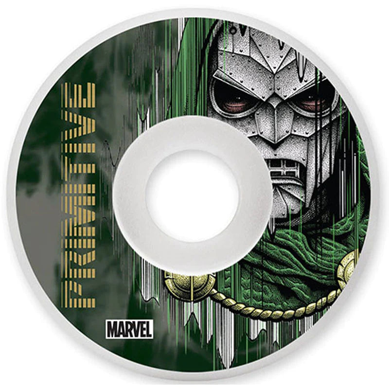 Primitive x Marvel Doctor Doom White 52mm Skateboard Wheel