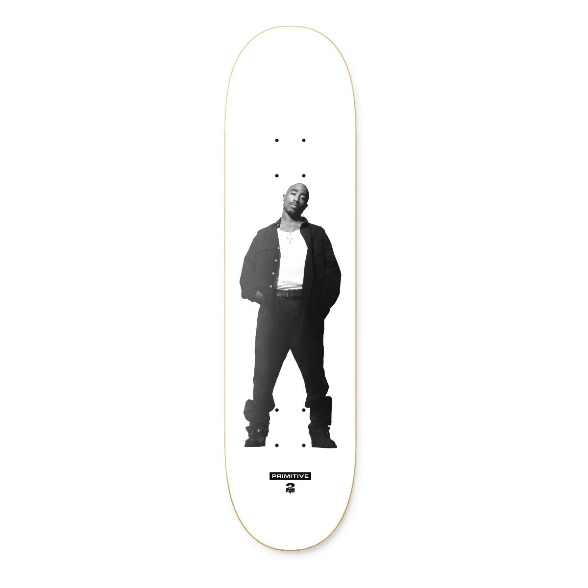 Primitive x Tupac Posted 8.0" Skateboard Deck