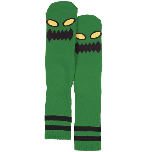 Toy Machine Monster Face Green Socks
