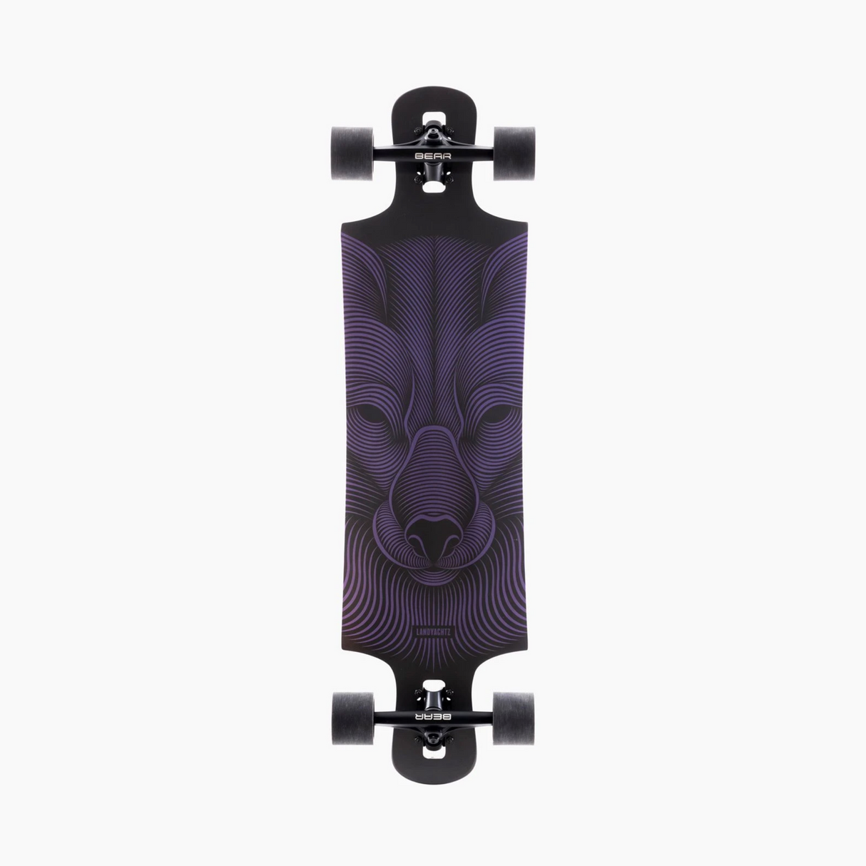 Landyachtz Drop Hammer Night Fox Longboard Complete