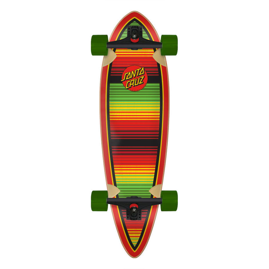 Santa Cruz Serape Dot 9.2in x 33in Pintail Cruzer Complete – Long