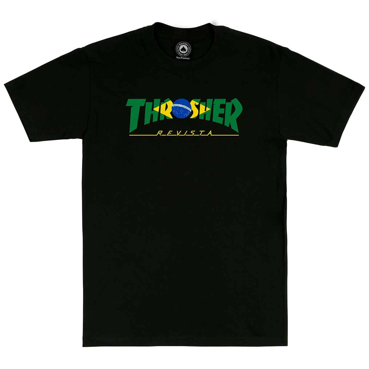 Thrasher Brazil Revista Black Shirt