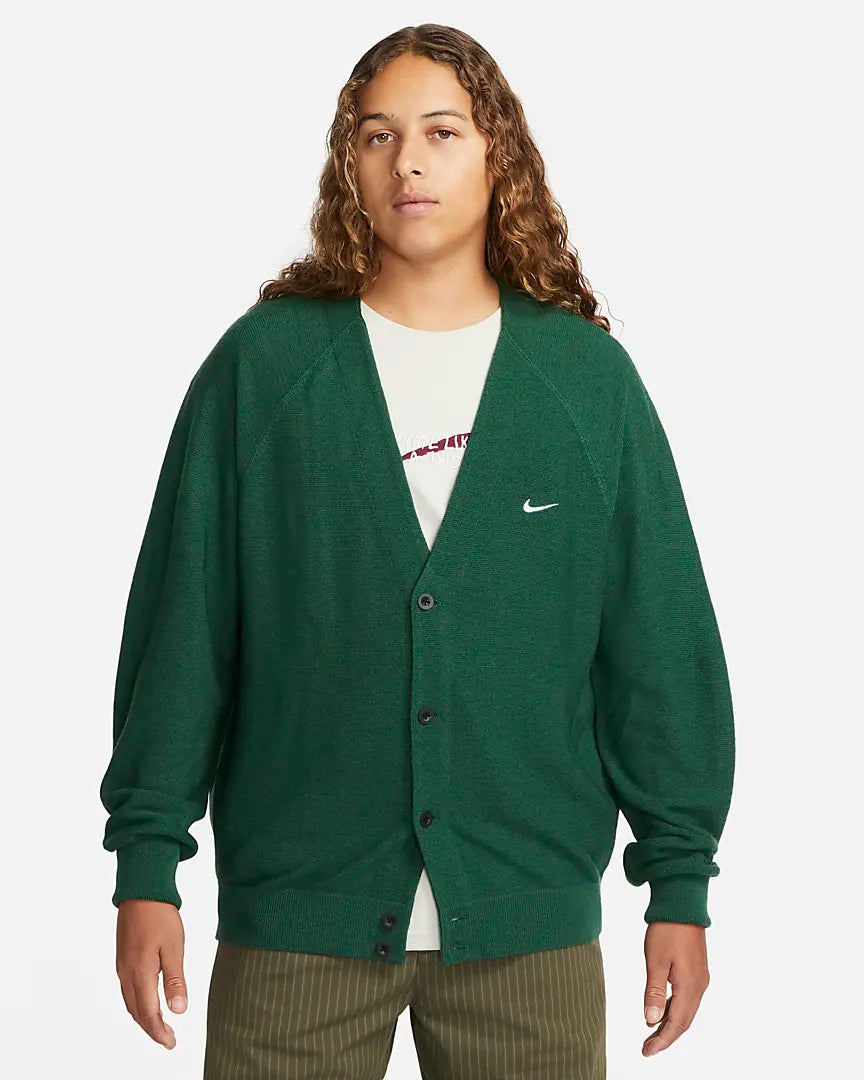 Veronderstelling Kamer pepermunt Nike SB Skate Gorge Green/White Cardigan Sweater – Long Beach Skate Co