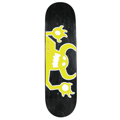 Toy Machine Yellow OG Monster Black 8.25" USA Skateboard Deck