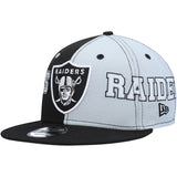 New Era Las Vegas Raiders Team Split 9Fifty Snapback Hat