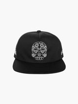 Diamond X Modelo Sketch Skull Black Snapback Hat