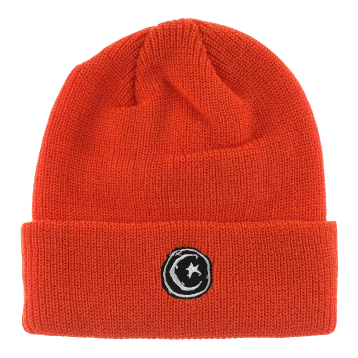 Foundation Star & Moon Orange Beanie