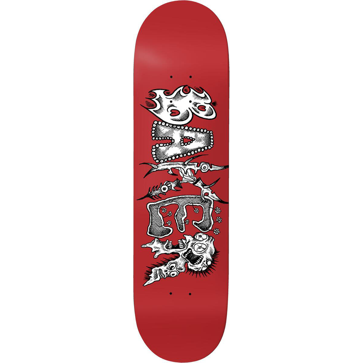 Baker Zack Allen Manic Red 8.5" Skateboard Deck