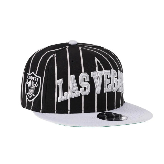 Kšiltovka New Era 9FIFTY NFL Black & White Las Vegas Raiders