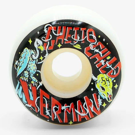 Ghetto Child Herman Mojave Conical 54mm 99a Skateboard Wheels