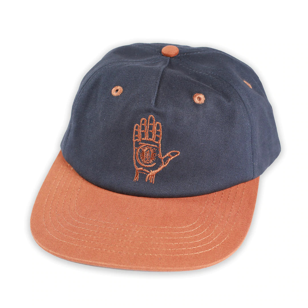 Theories Hand of Theories Navy/Auburn Snapback Hat