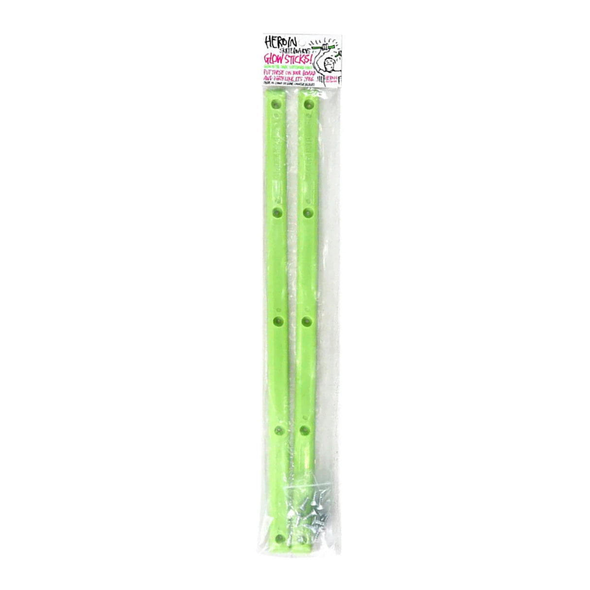 Heroin Glow Sticks Rails