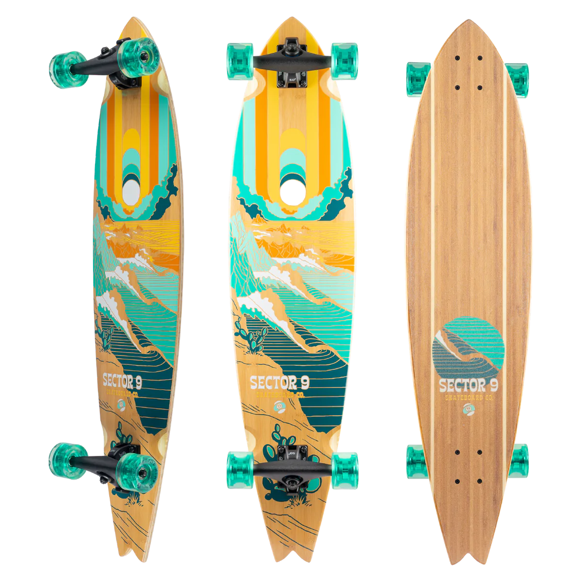 Sector Nine Offshore Baja Longboard Complete
