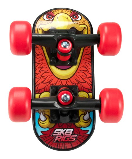Sk8 Rigs  Falco  Hand Board Skateboard Black Red Novelty