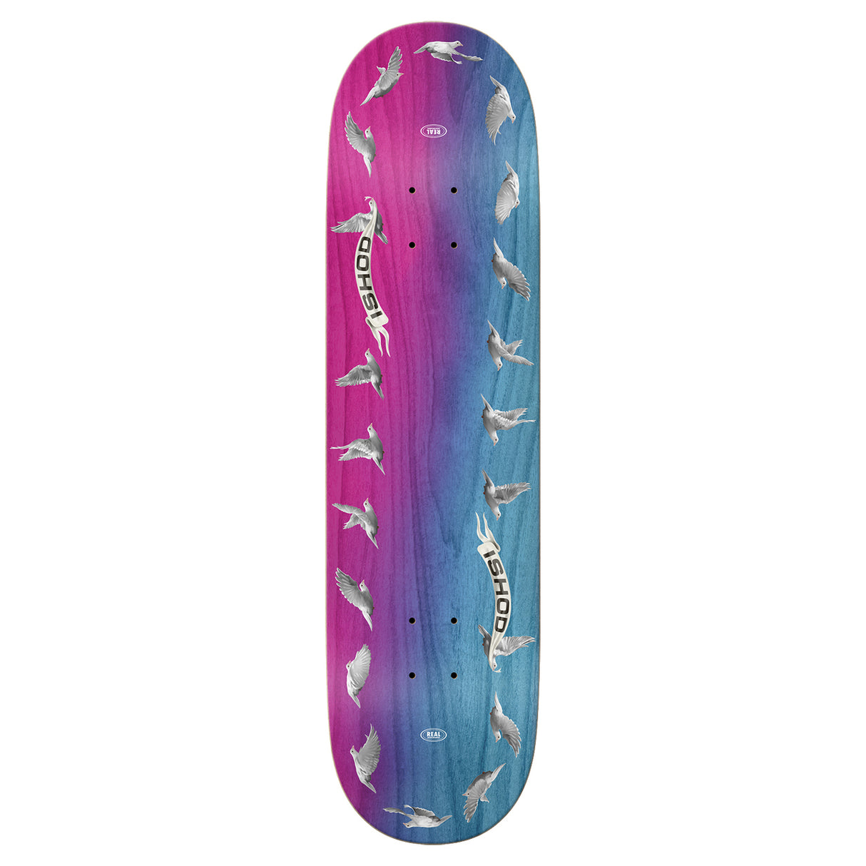 Real Ishod Mobius Twin Tail 8.0" Skateboard Deck