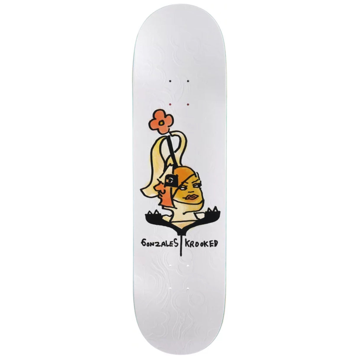 Krooked Gonz Aster 8.62" Skateboard Deck