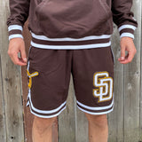 New Era San Diego Padres Logo Select Embriodered Shorts