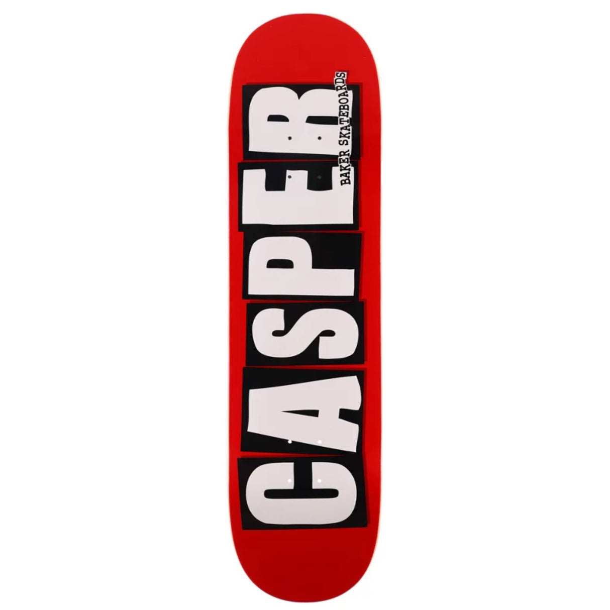 Baker Casper Logo 8.5" B2 Shape Skateboard Deck
