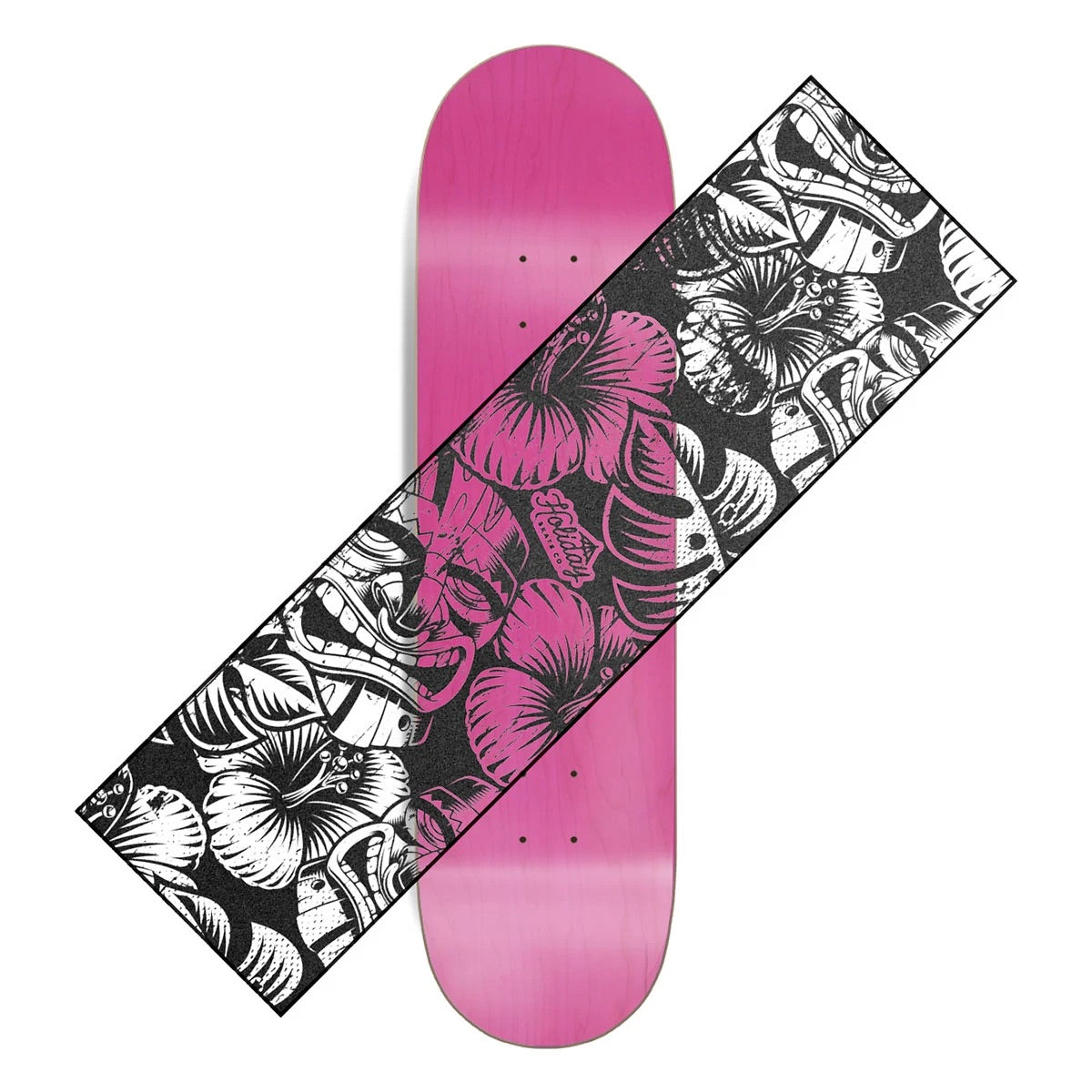 Holiday Tiki Party Clear Griptape