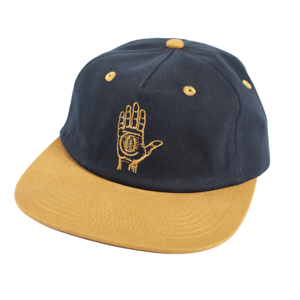 Theories Hand of Theories Navy/Gold Strapback Hat