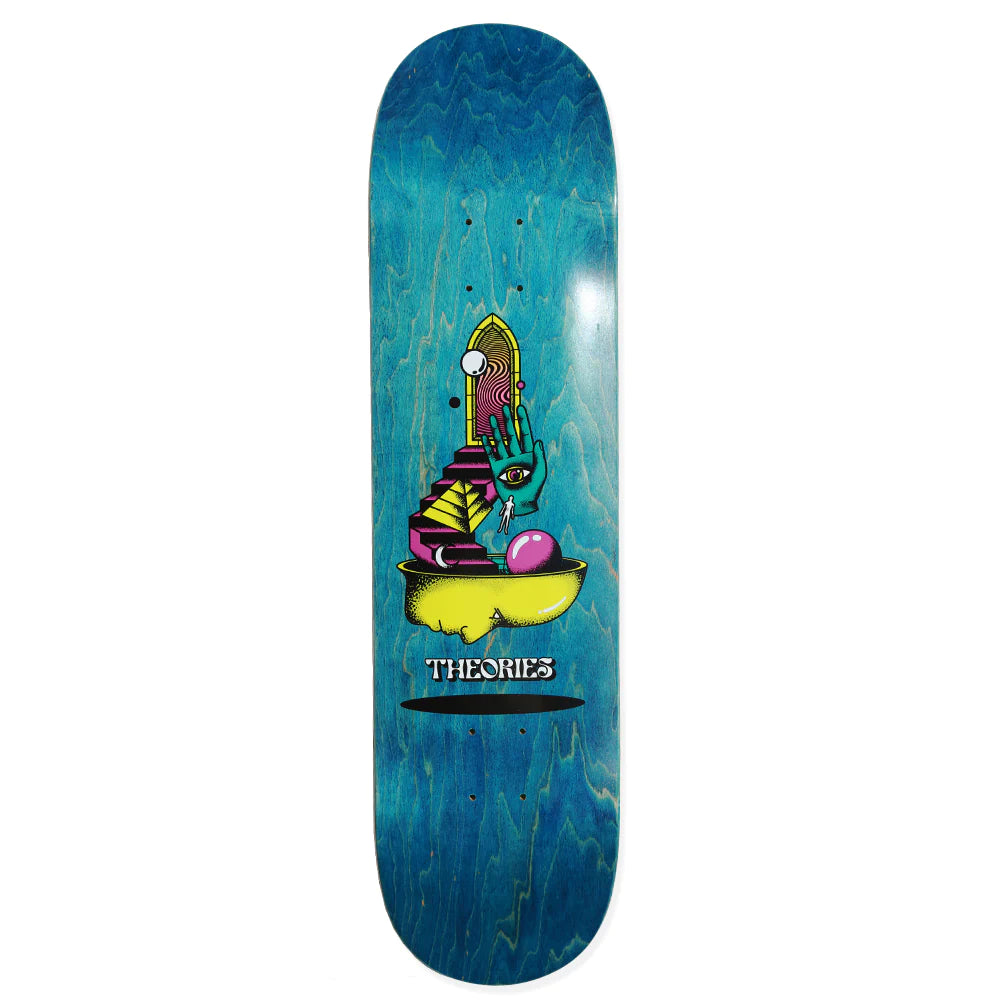 Theories Free Your Mind 8.38" Assorted Stain Skateboard Deck