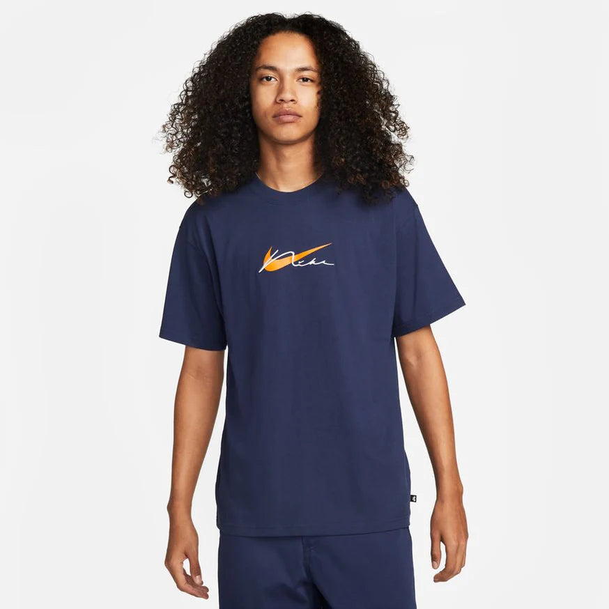 Nike SB Embroidered Script Midnight Navy Shirt