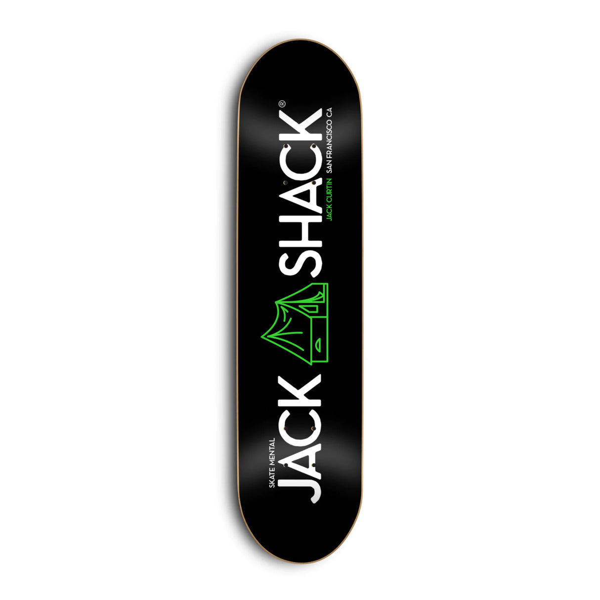Skate Mental Jack Curtin Jack Shack 8.125" Deck