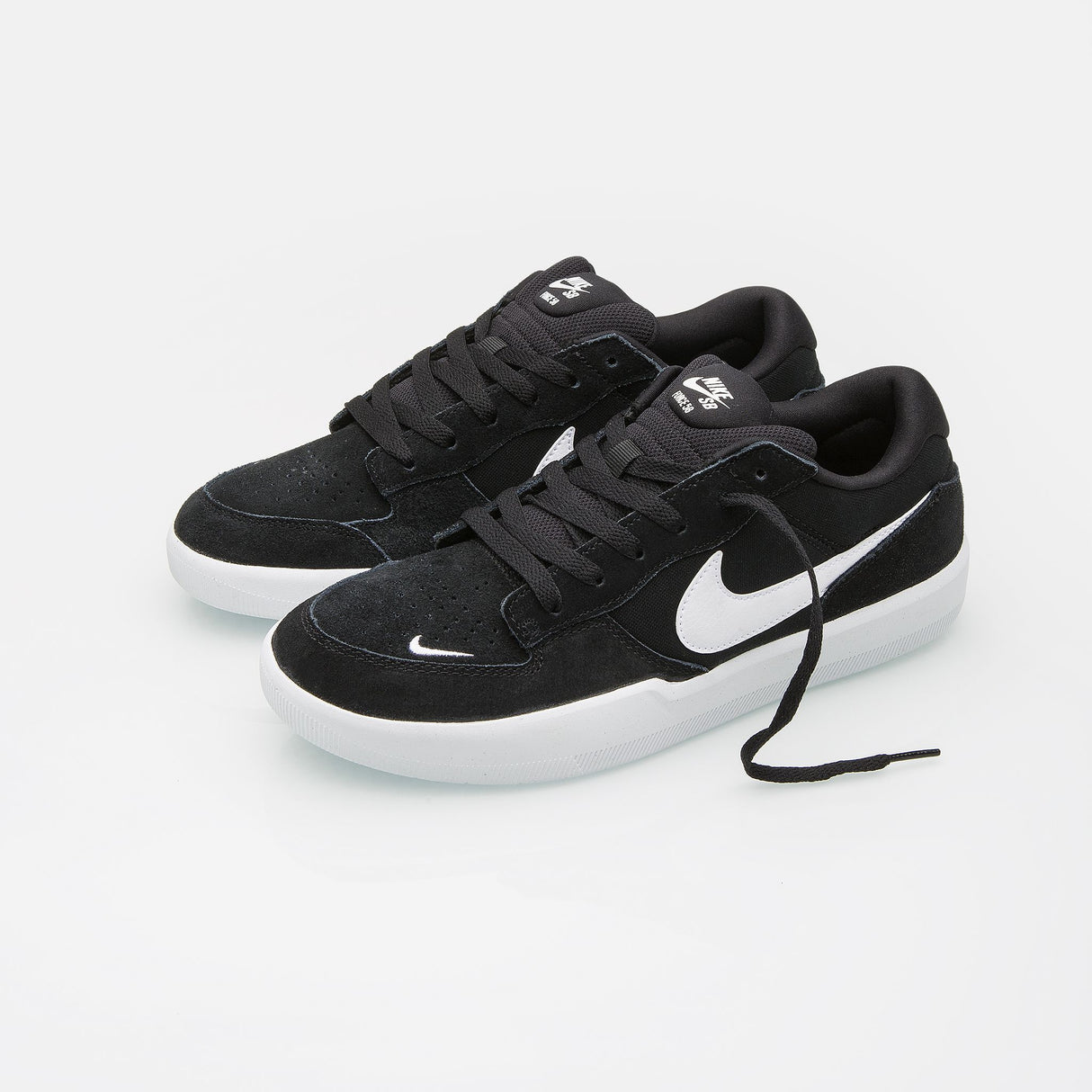 Nike SB Force 58 Black White-Black Shoes
