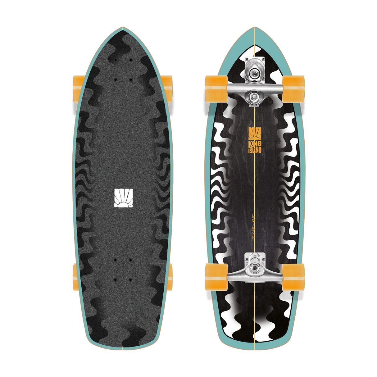 Long Island Surf Odyssey 32"x9.85"x18" SurfSkate Complete Skateboard