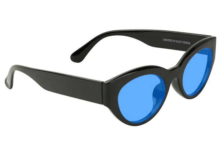 Glassy Eyewear Moore Black/Ice Lens Sunglasses