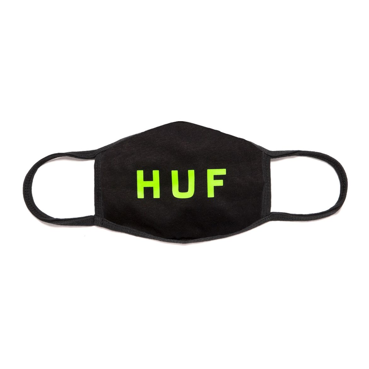 Huf Og Logo Black Face Mask