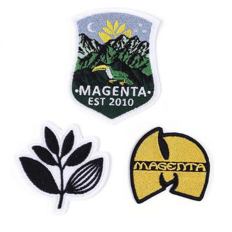 Magenta 3 Pack Patches
