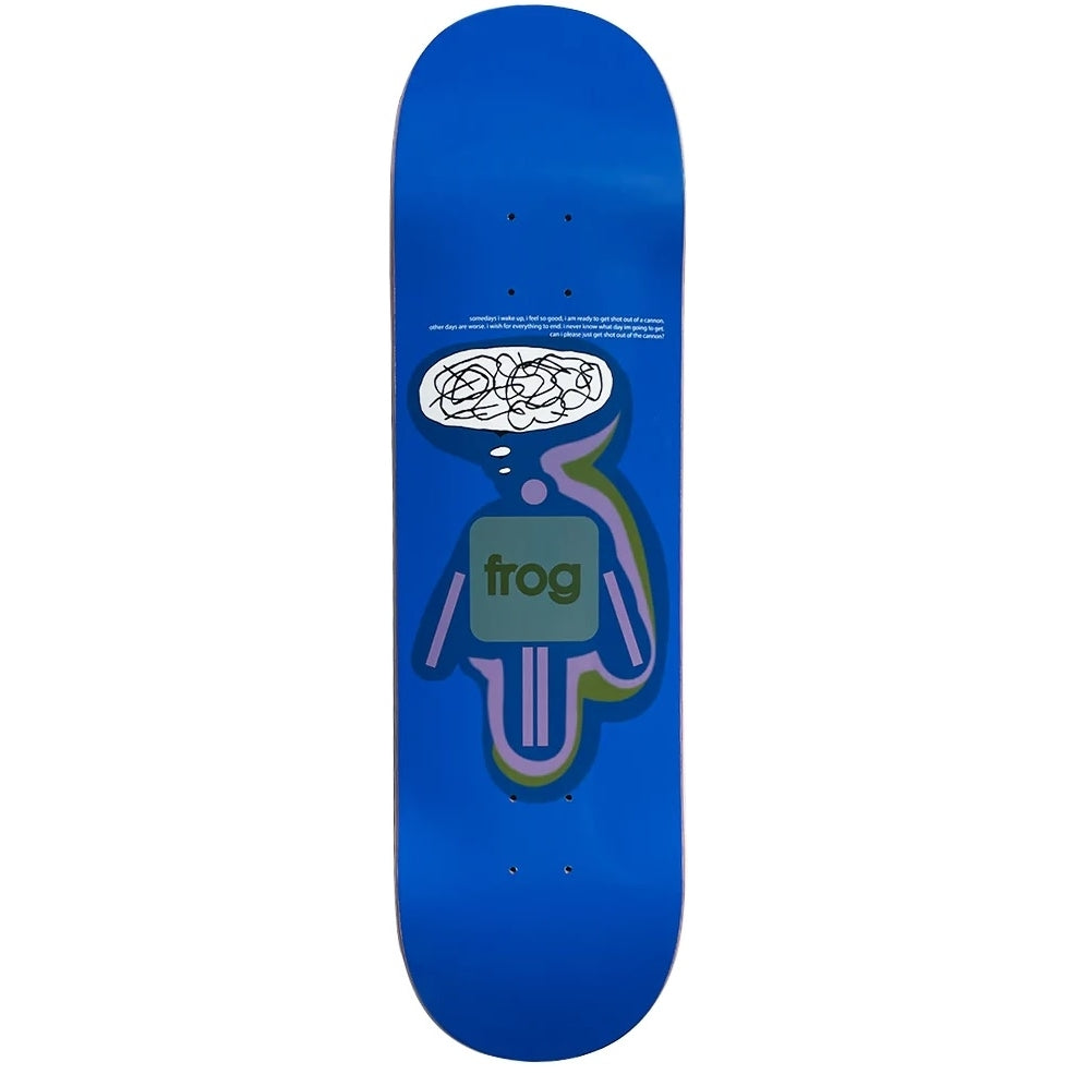 Frog Chris Milic Cannon Blue 8.38" Skateboard Deck