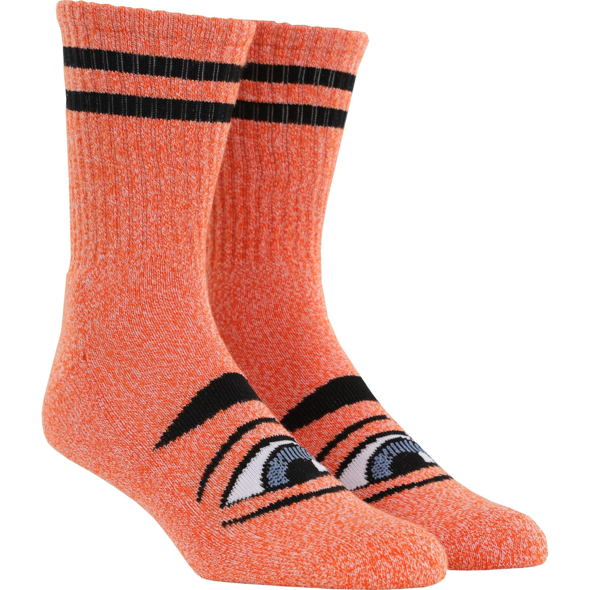 Toy Machine Heather Sect Eye Orange Socks