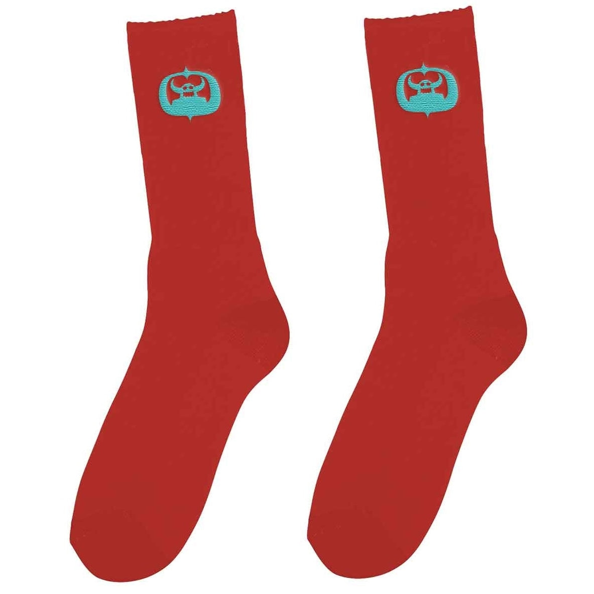 Toy Machine Matokie Embroidered Logo Red Socks