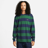 Nike SB Striped Skate Midnight Navy/Gorge Green L/S Shirt