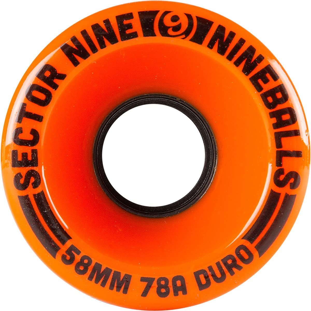 Sector Nine Nineball Orange 78A 58Mm Cruiser Wheels