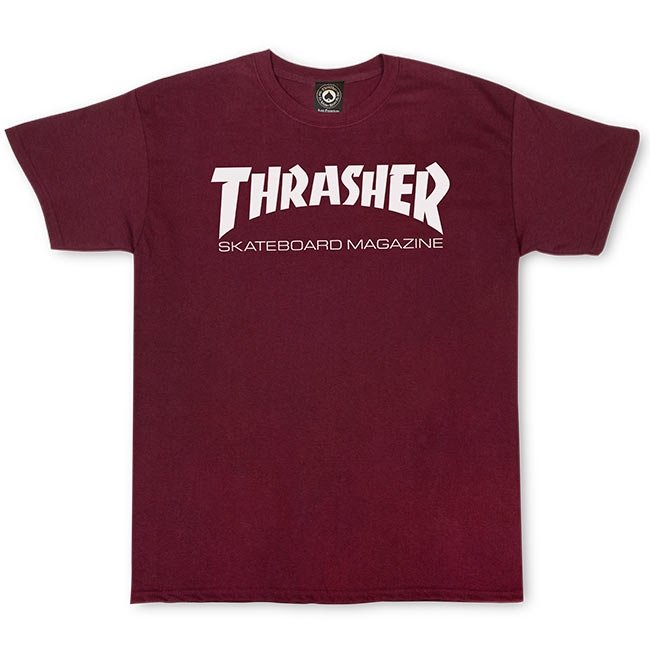 Thrasher Skate Mag Maroon Shirt