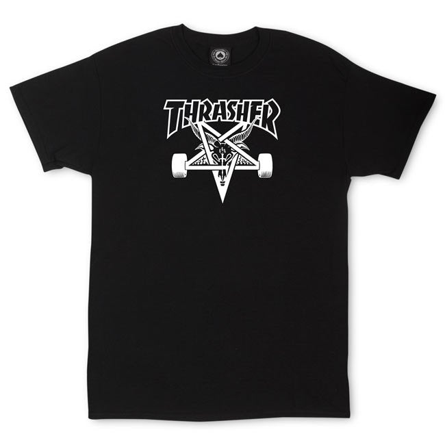 Thrasher Skate Goat Black S/s Shirt