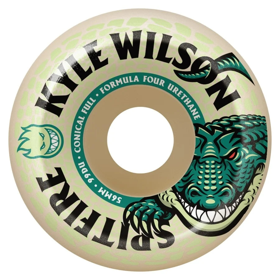 Spitfire F4 99a Conical Full Kyle Wilson Death Roll 56mm Natural Wheels