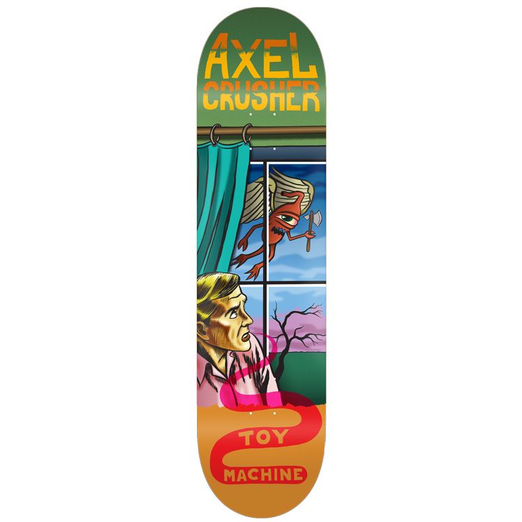 Toy Machine Axel Window 8.38" Skateboard Deck