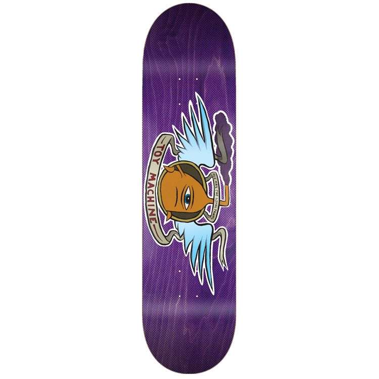 Toy Machine All Hail 8.25" Assorted Stain Skateboard Deck