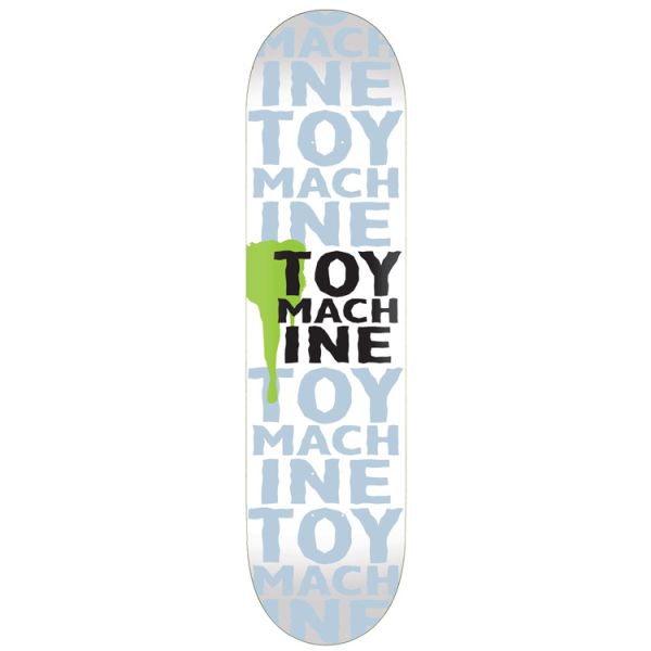 Toy Machine Drip White 8.0" Skateboard Deck