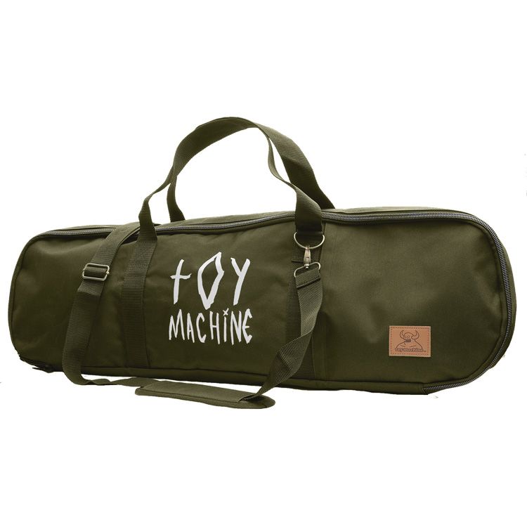 Toy Machine Army Green Canvas Deck Bag